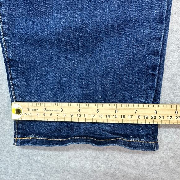 Old Navy High-Rise O.G. Loose Straight Jeans WMNS 18 Tall Blue S/492915-00 Denim - Picture 10 of 12